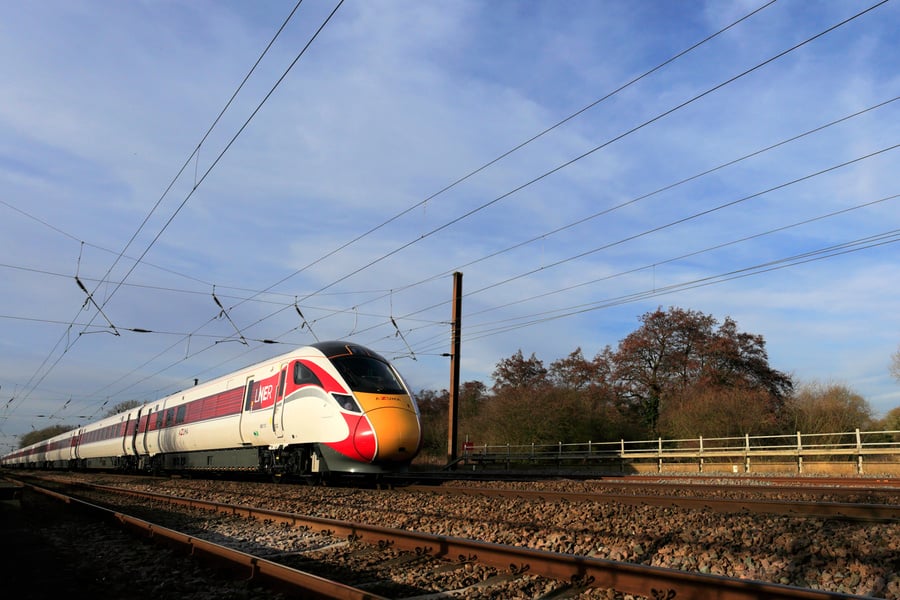 LNER Azuma Train Class 800 in UK